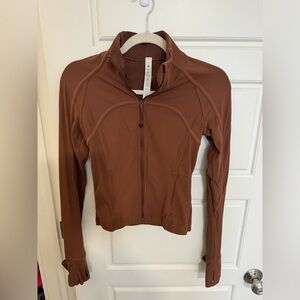 Ribbed Nulu Cropped Define Jacket